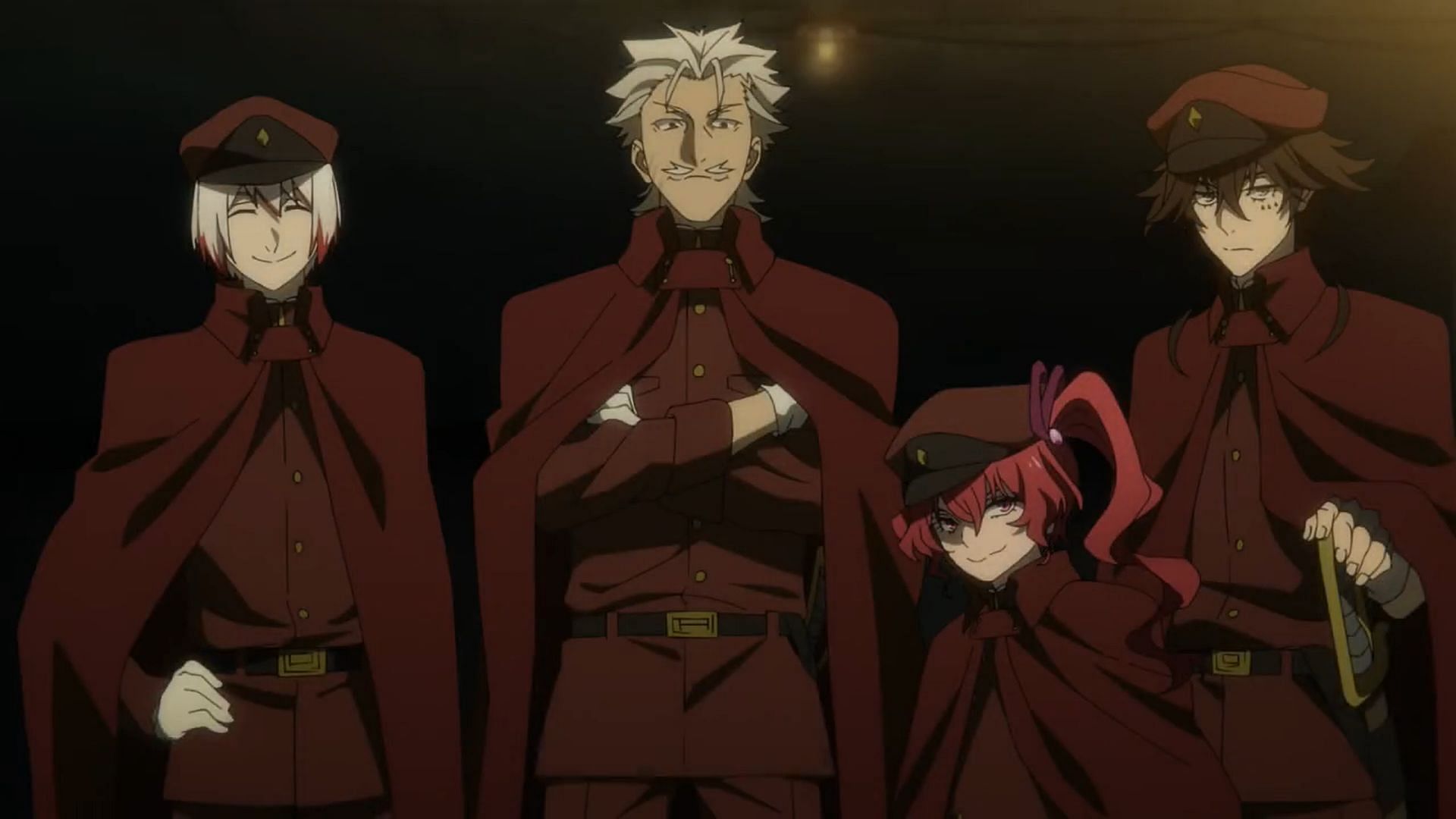 Bloodhounds as seen in Bungo Stray Dogs season 4 episode 10 (Image via BONES)
